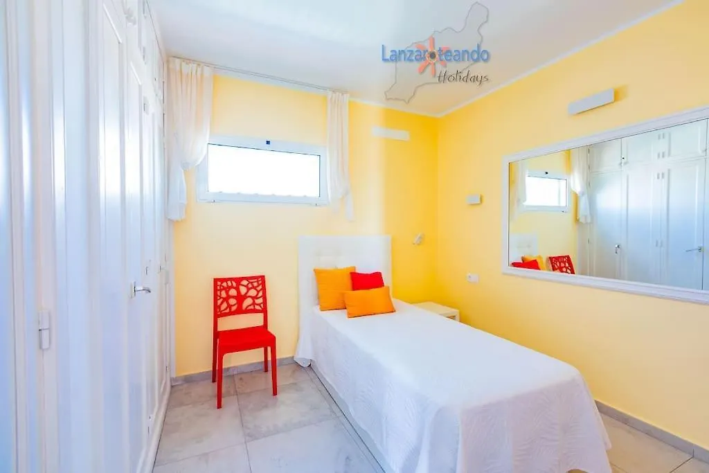 House Of The Horizon Playa Las Cucharas Vv Penthouse With Sea & Pool View Aircon Costa Teguise Apartmán